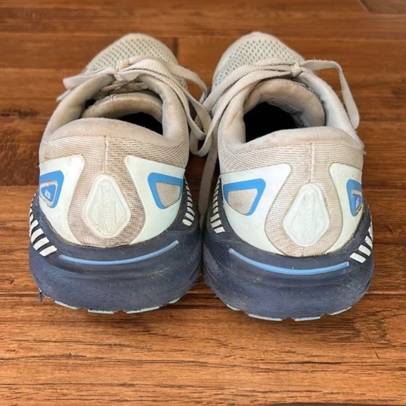 Brooks Adrenaline GTS 23 Road Running Shoes Light Gray Blue Womens Size 8.5 - Picture 7 of 10